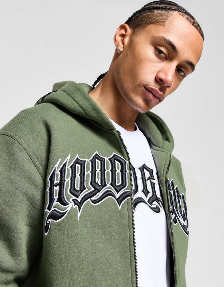 Чоловічі кофти HOODRICH КОФТА НА БЛИСКАВЦІ   З КАПЮШОНОМ RITUAL FZ HD HR-0424-0416 Хакі