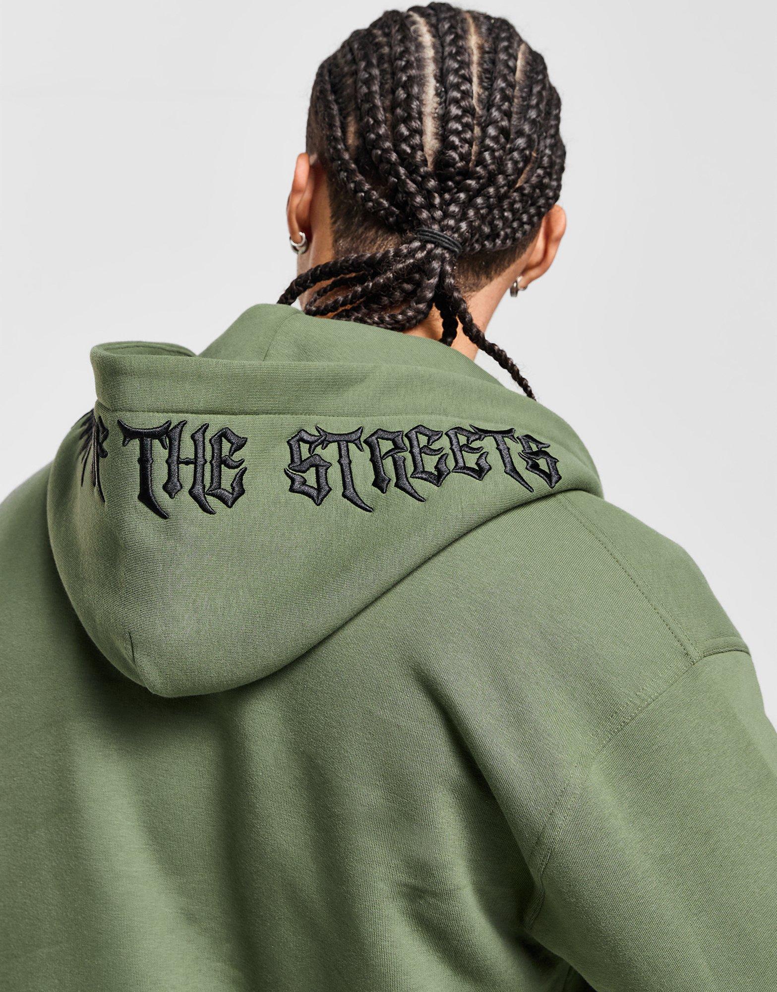 Férfi pulóverek HOODRICH PULÓVER CIPZÁRAS KAPUCNIS RITUAL FZ HD HR-0424-0416 Khaki