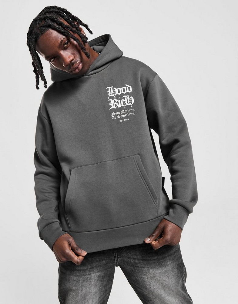 Bluza męska HOODRICH BLUZA Z KAPTUREM ASPHALT HD GRY