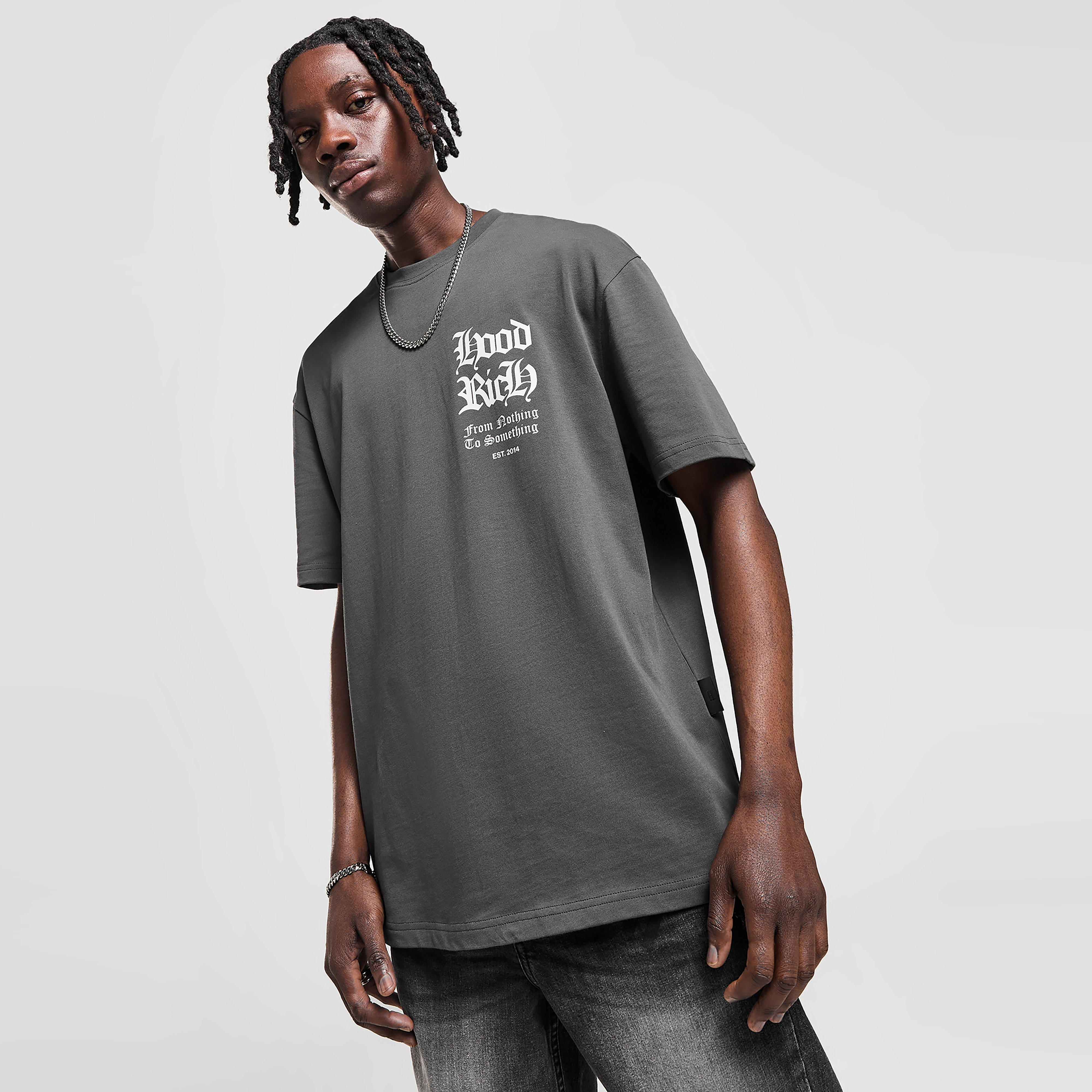 Tricou pentru bărbați HOODRICH TRICOU ASPHALT OS TEE GRY