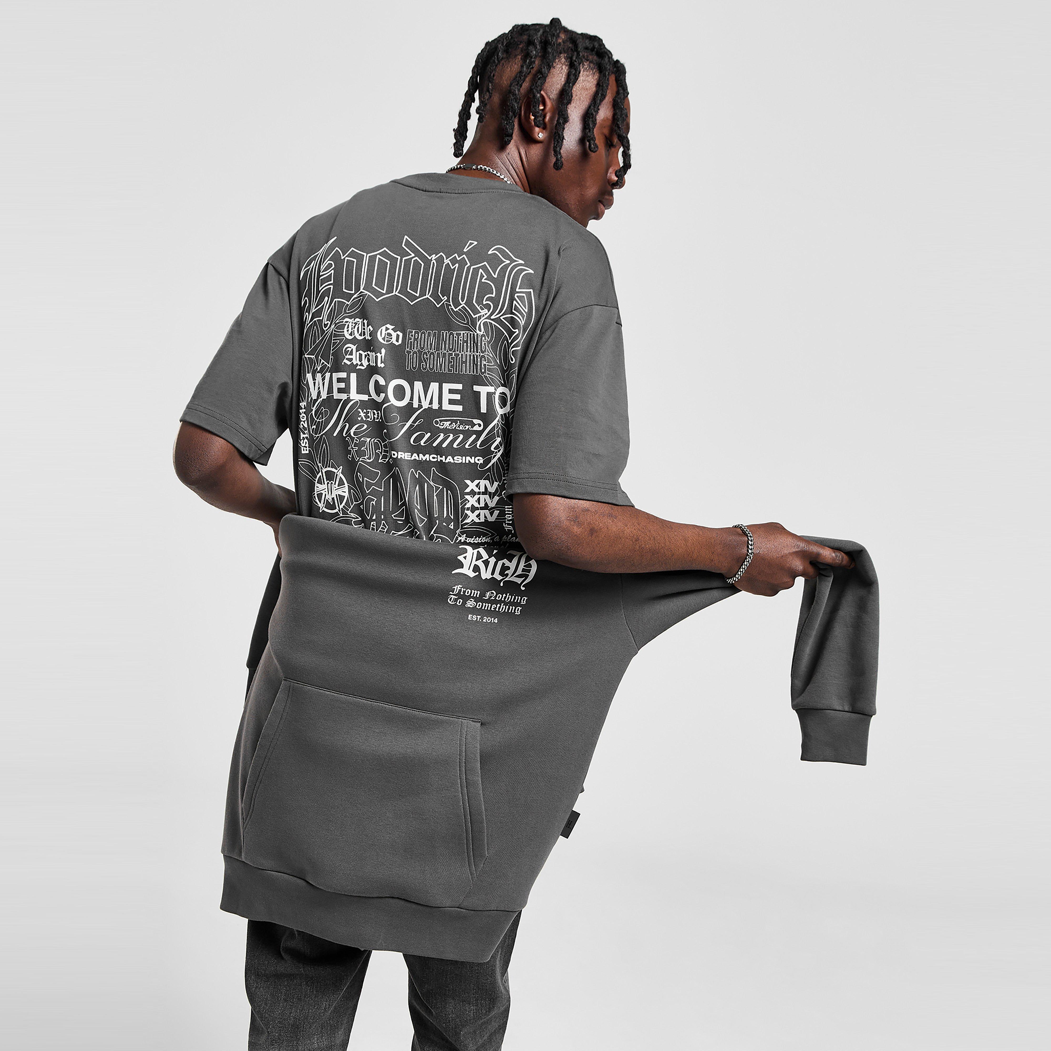 Tricou pentru bărbați HOODRICH TRICOU ASPHALT OS TEE GRY