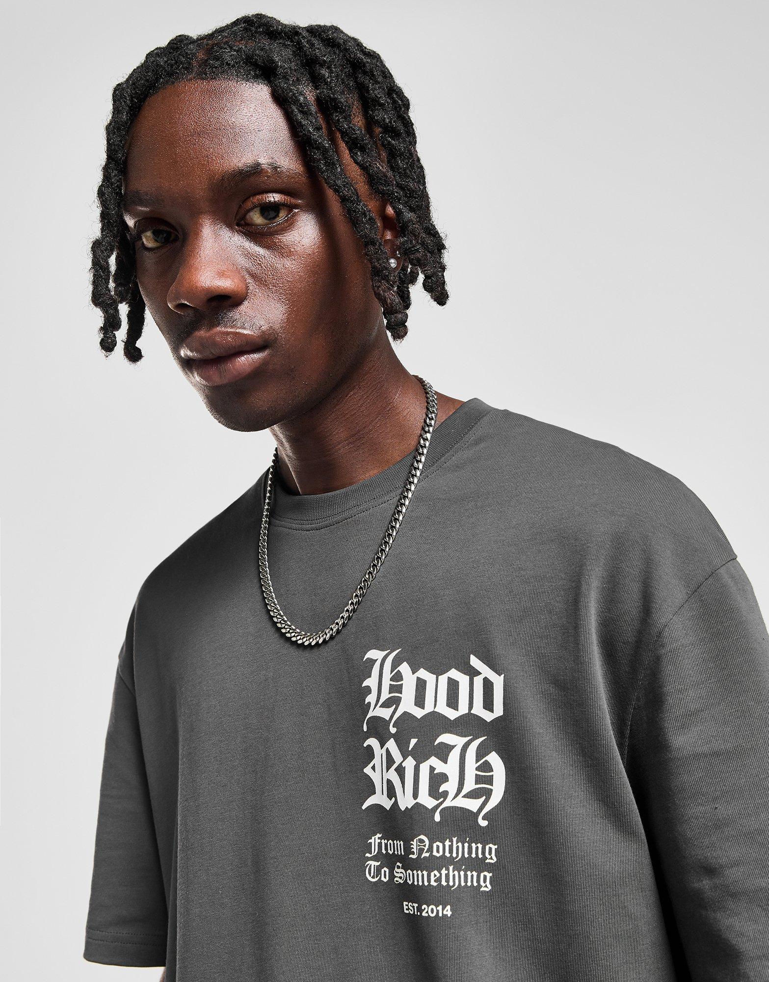 Koszulka, t-shirt męski HOODRICH T-SHIRT ASPHALT OS TEE GRY HR-0424-0429 Szary