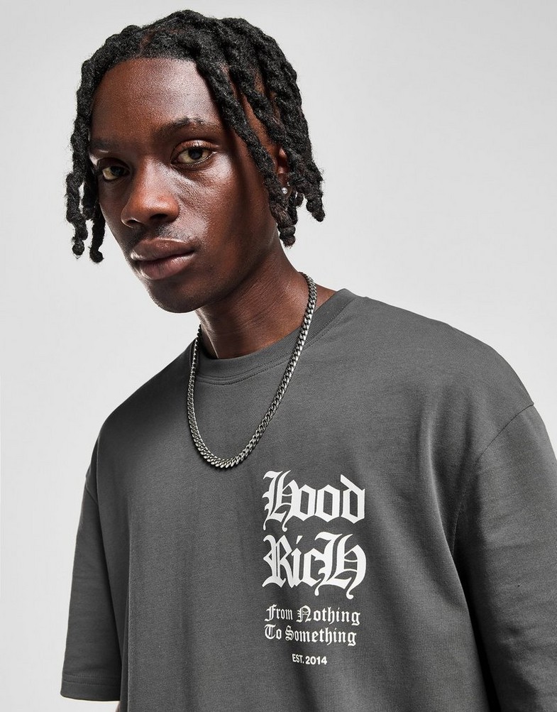 Чоловічі футболки HOODRICH ФУТБОЛКА ASPHALT OS TEE GRY HR-0424-0429 Сірий