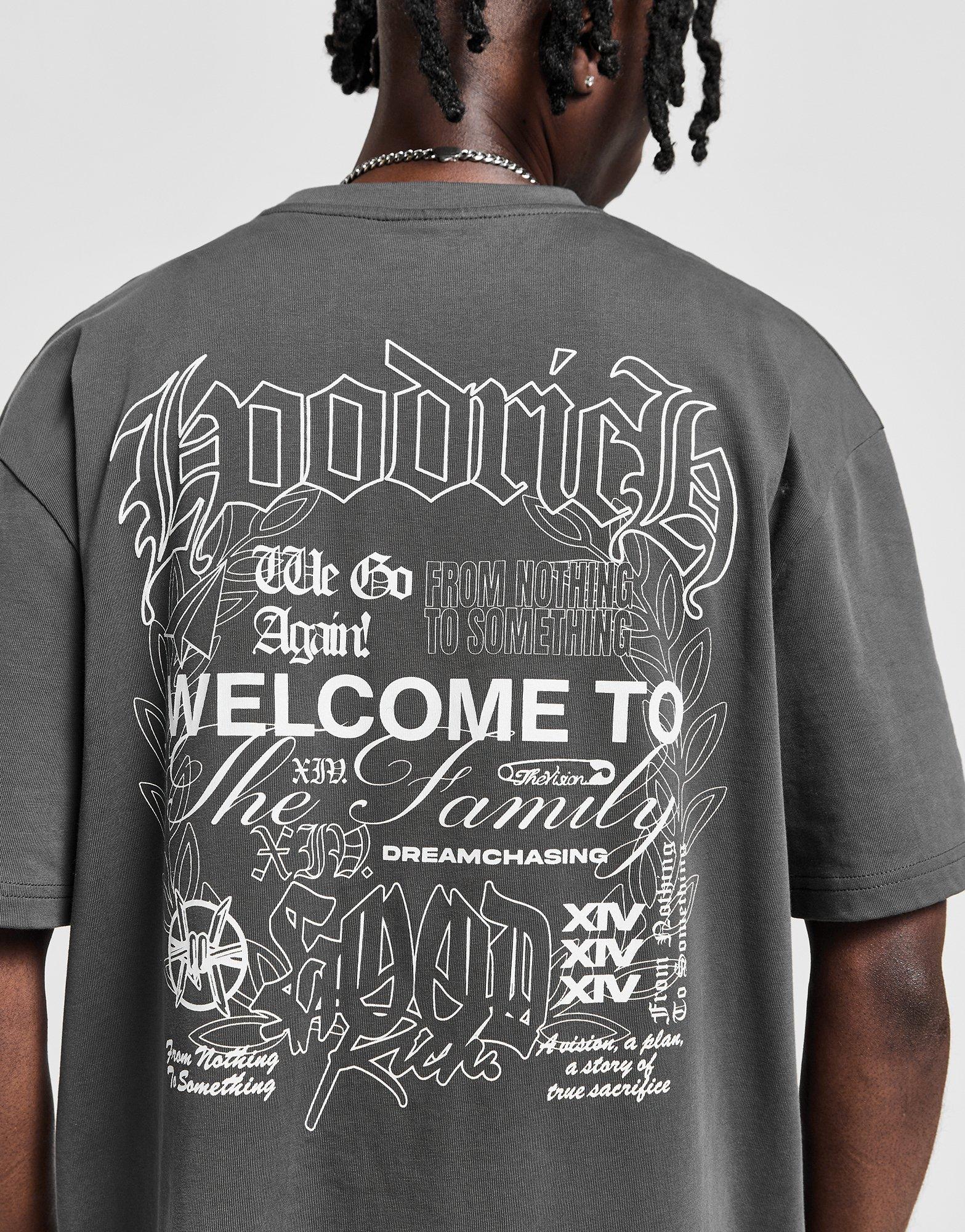 Koszulka, t-shirt męski HOODRICH T-SHIRT ASPHALT OS TEE GRY HR-0424-0429 Szary