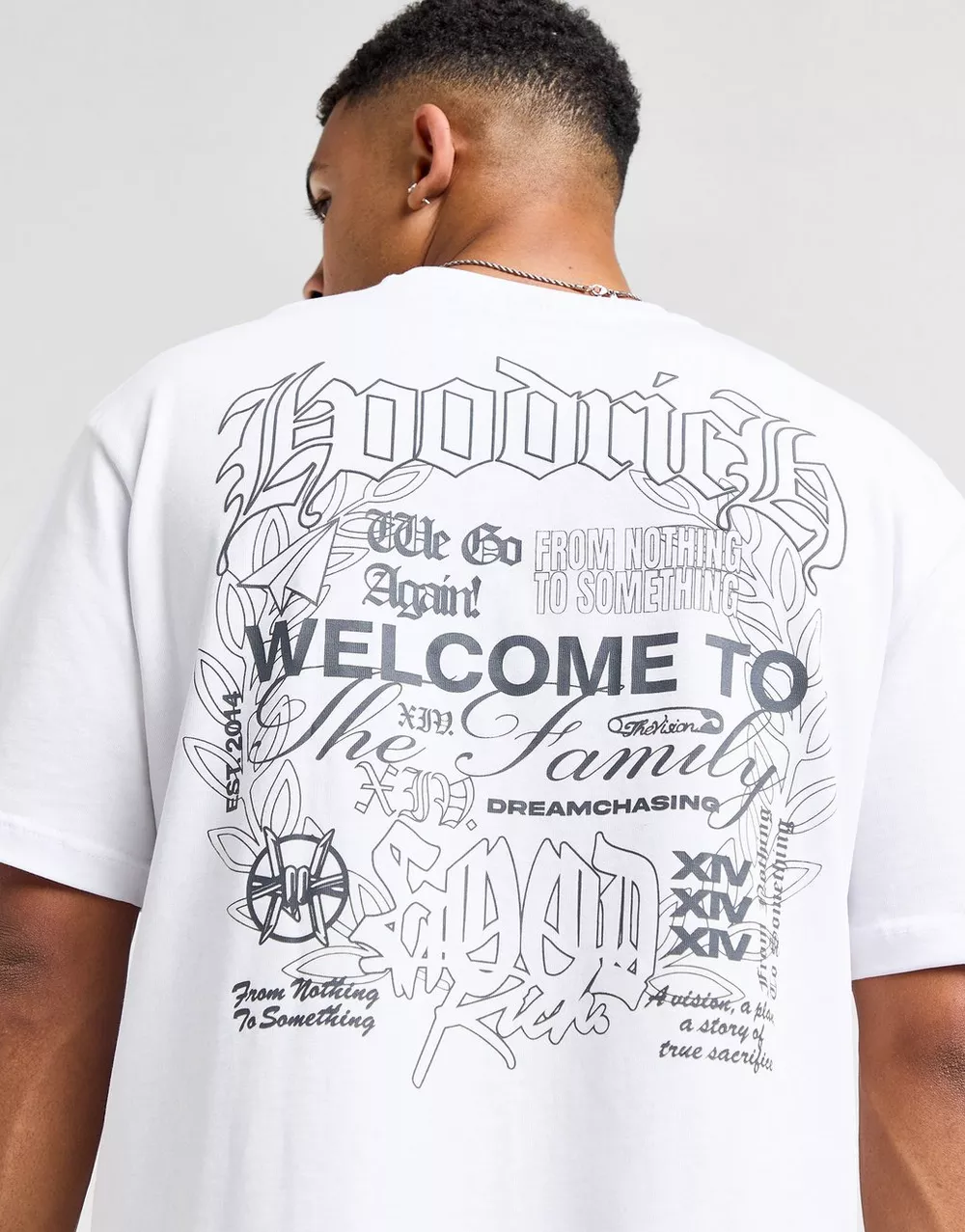HOODRICH ФУТБОЛКА ASPHALT TEE WHT, фото 1 з 5