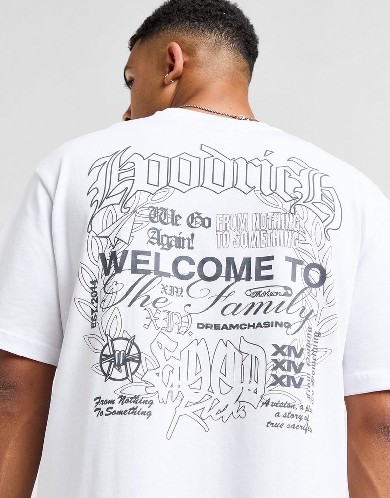 Чоловічі футболки HOODRICH ФУТБОЛКА ASPHALT TEE WHT HR-0424-0444 Білий