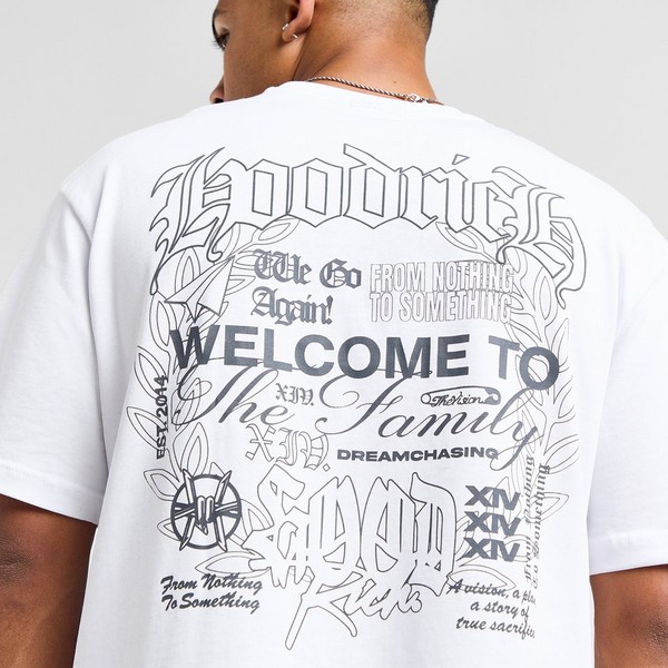 HOODRICH TRIČKO ASPHALT TEE WHT