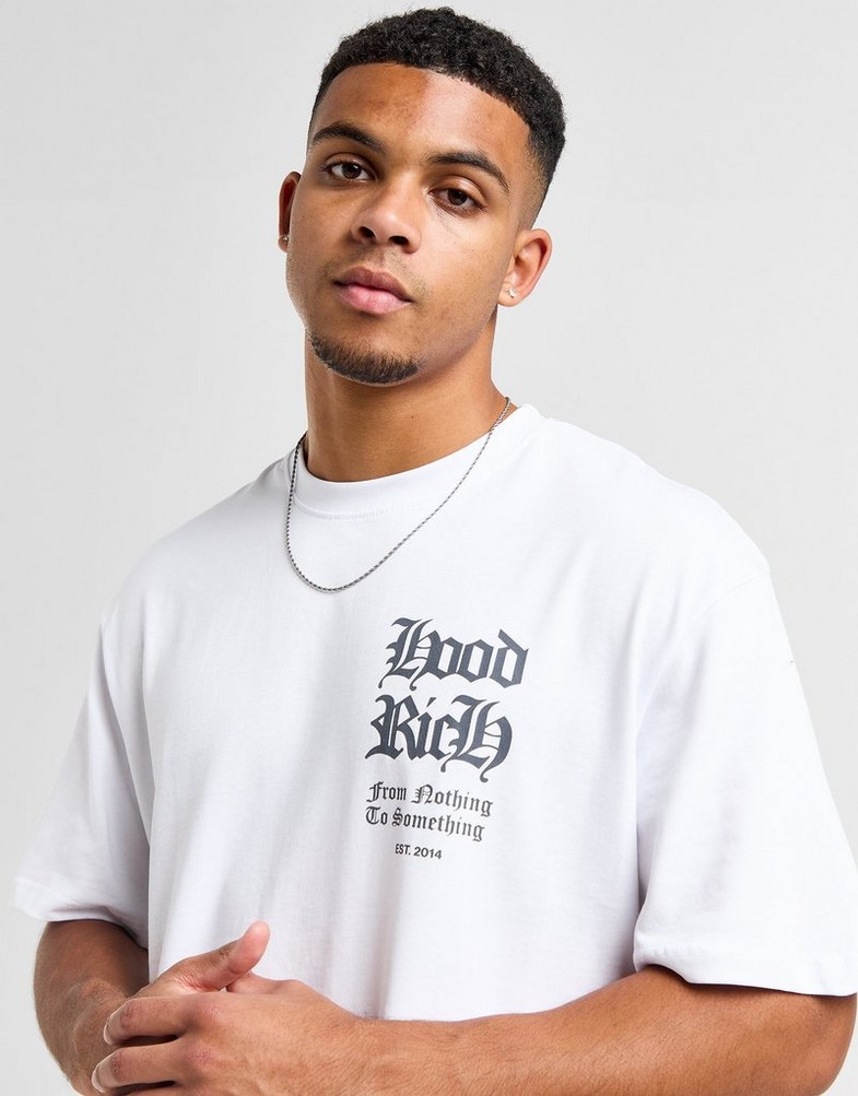 Чоловічі футболки HOODRICH ФУТБОЛКА ASPHALT TEE WHT HR-0424-0444 Білий
