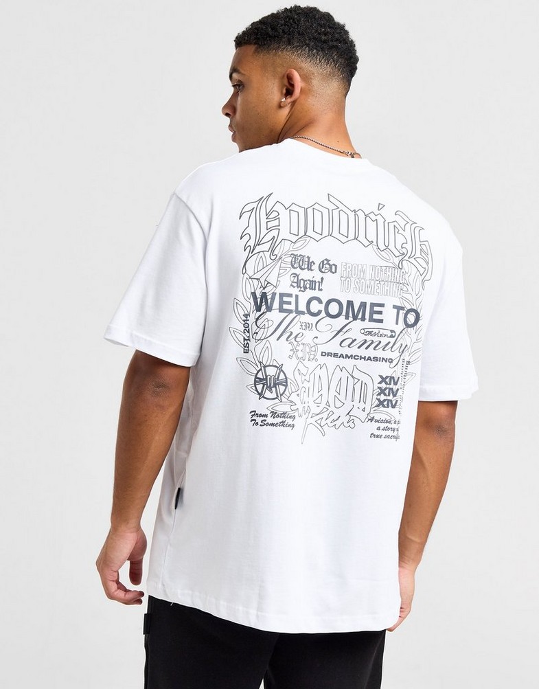 Чоловічі футболки HOODRICH ФУТБОЛКА ASPHALT TEE WHT HR-0424-0444 Білий