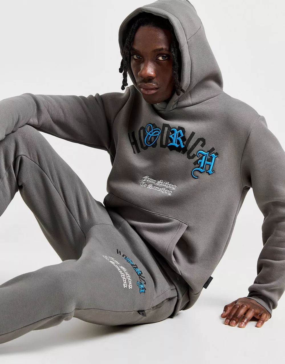 HOODRICH КОФТА З КАПЮШОНОМ SHADOW HD GRY/BLU, фото 1 з 5