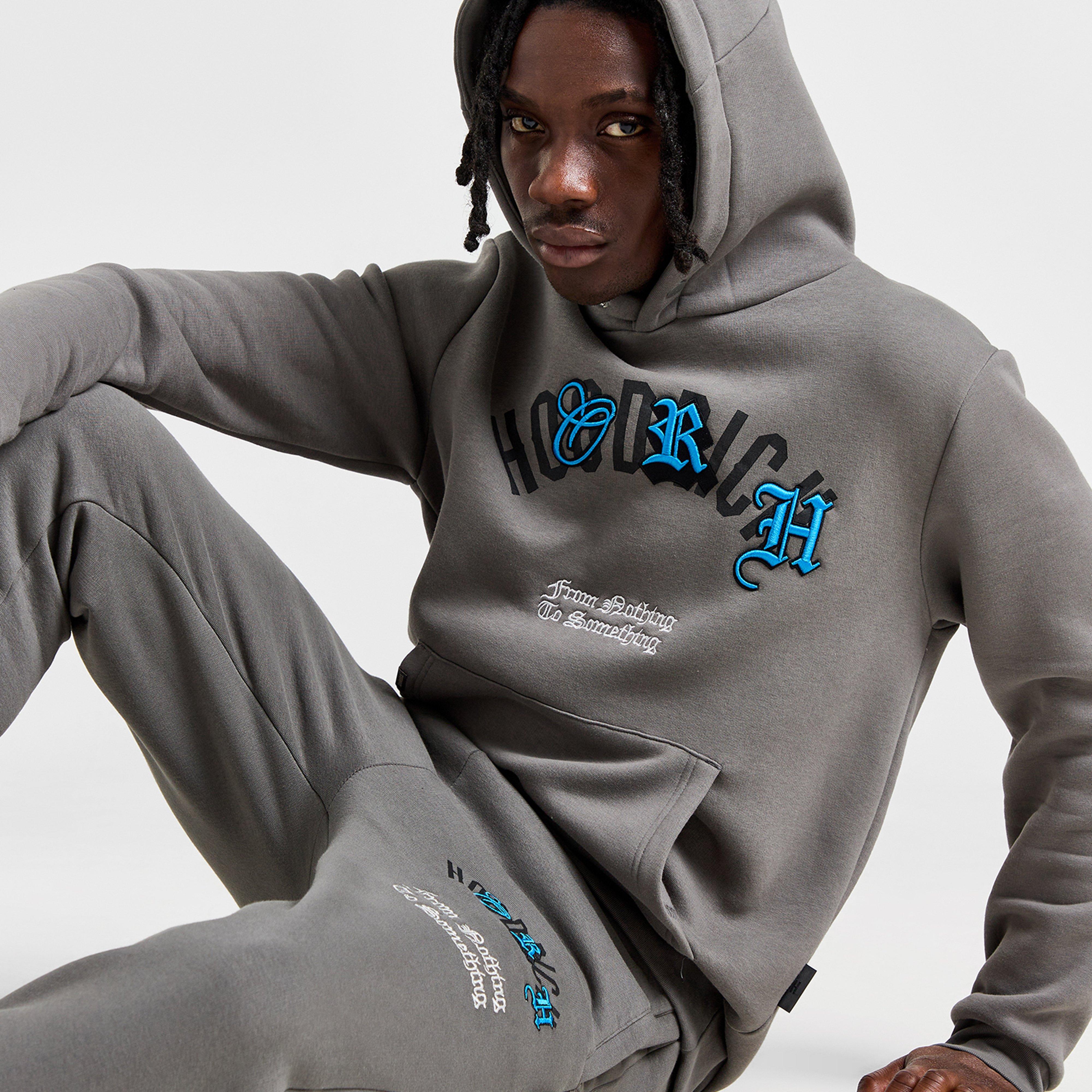 Bluză pentru bărbați HOODRICH BLUZĂ CU GLUGĂ SHADOW HD GRY/BLU