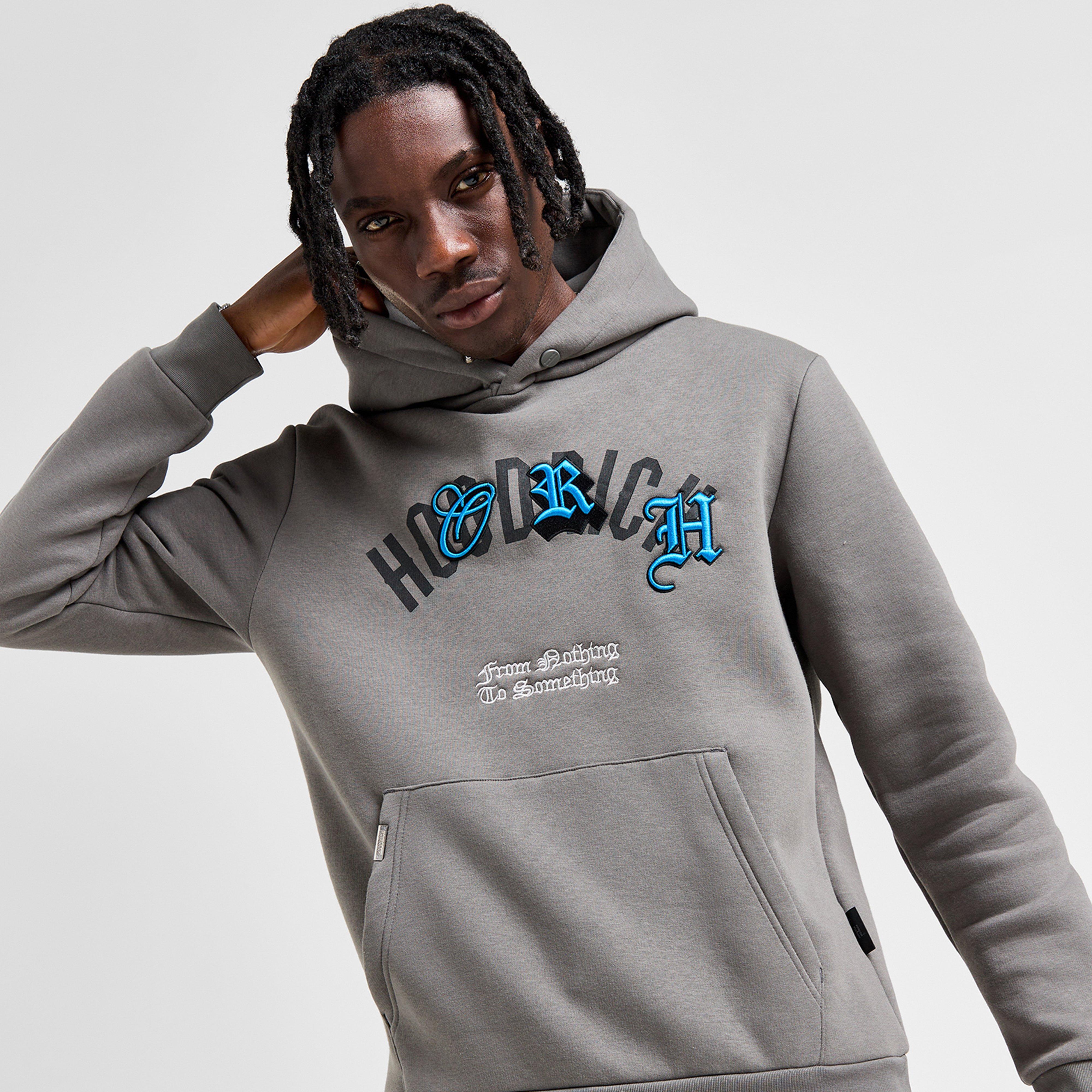 Bluză pentru bărbați HOODRICH BLUZĂ CU GLUGĂ SHADOW HD GRY/BLU