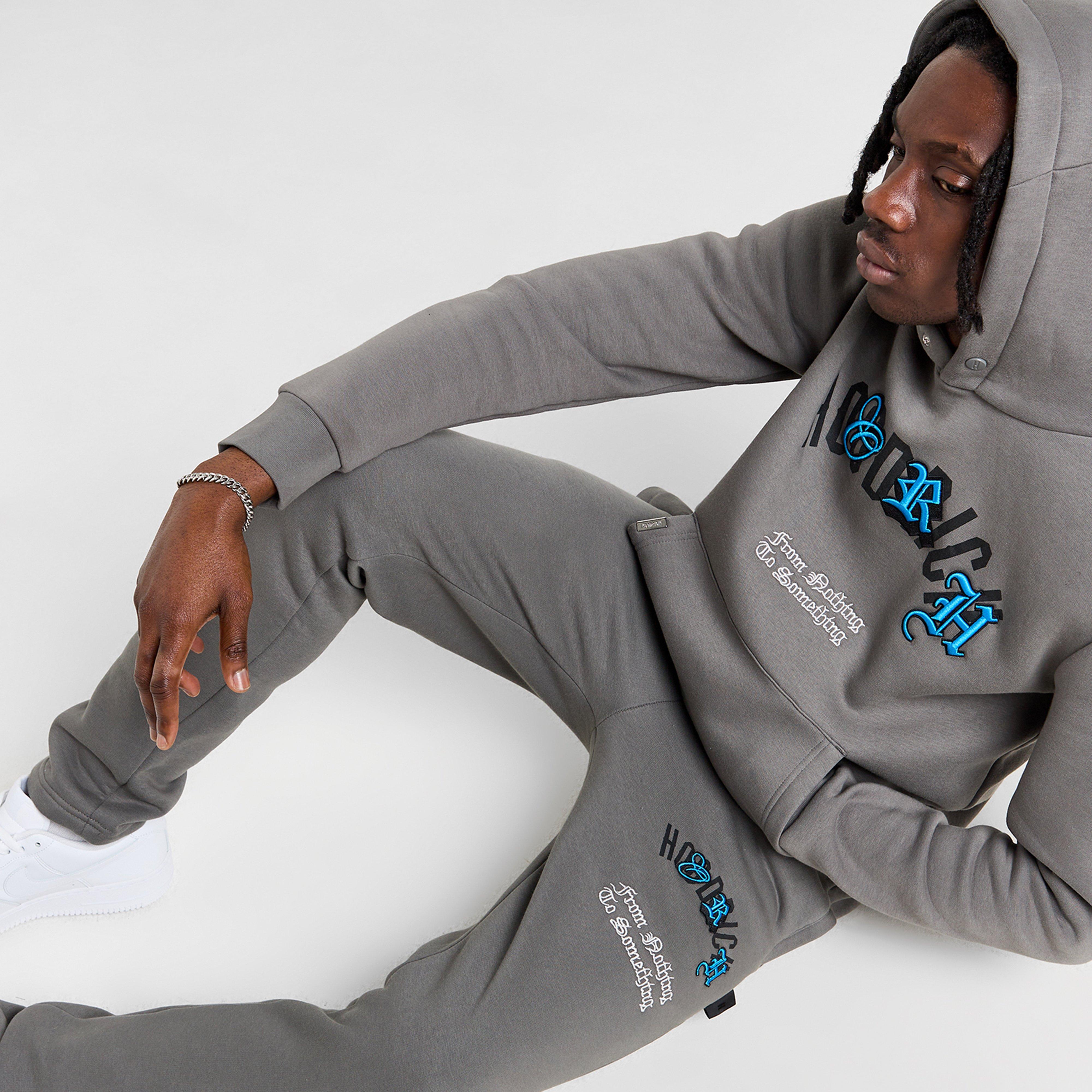 Чоловічі штани HOODRICH ШТАНИ SHADOW JOG GRY/BLU