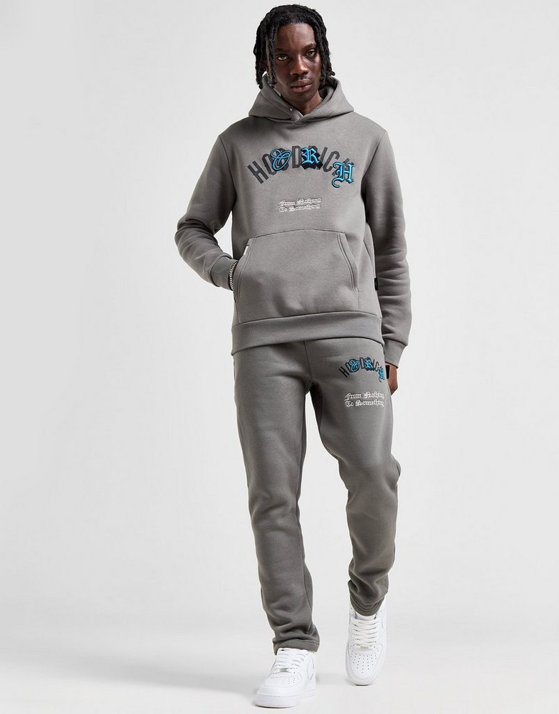 Чоловічі штани HOODRICH ШТАНИ SHADOW JOG GRY/BLU HR-0424-0162 Сірий