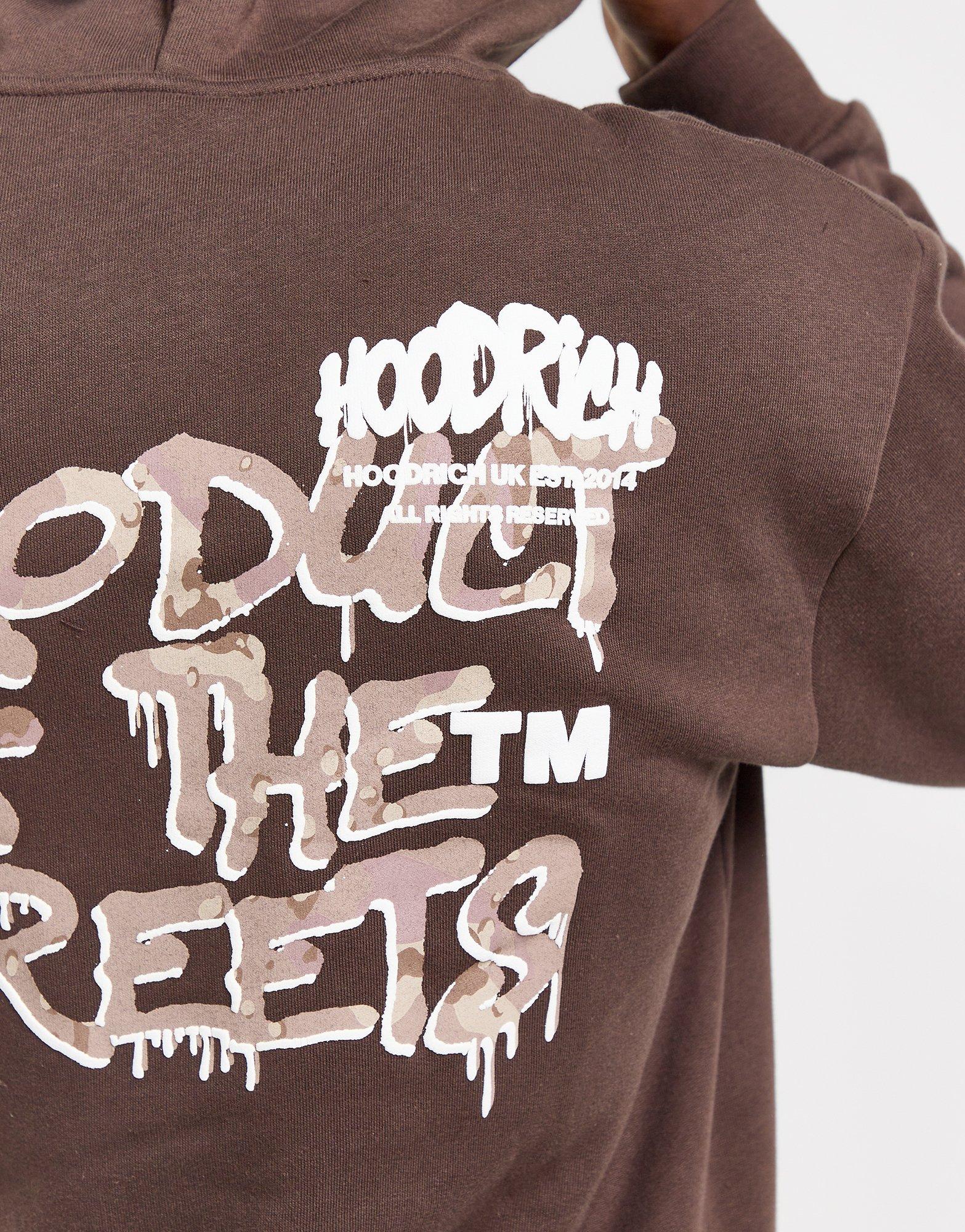 Чоловічі кофти HOODRICH КОФТА НА БЛИСКАВЦІ   З КАПЮШОНОМ RADAR FZ HD HR-0424-0045 Коричневий