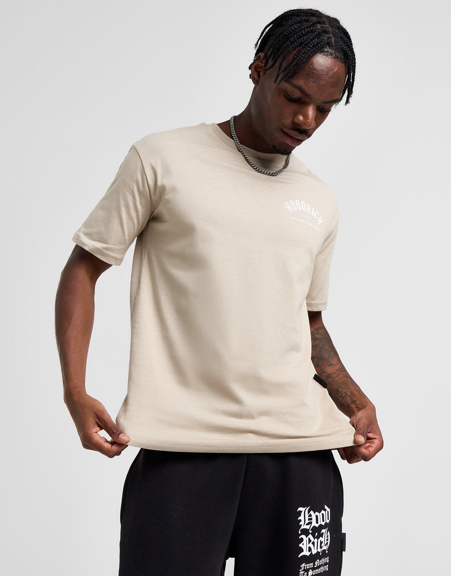 Koszulka, t-shirt męski HOODRICH T-SHIRT VOLCANO TEE BEIGE HR-0424-0413 Beżowy