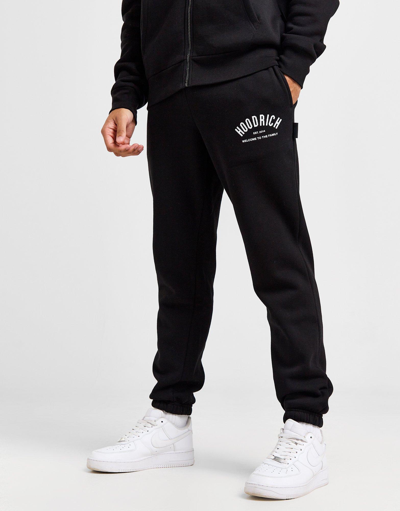Pantaloni pentru bărbați HOODRICH PANTALONI  VOLCANO JOG BLK HR-0424-0400 Negru
