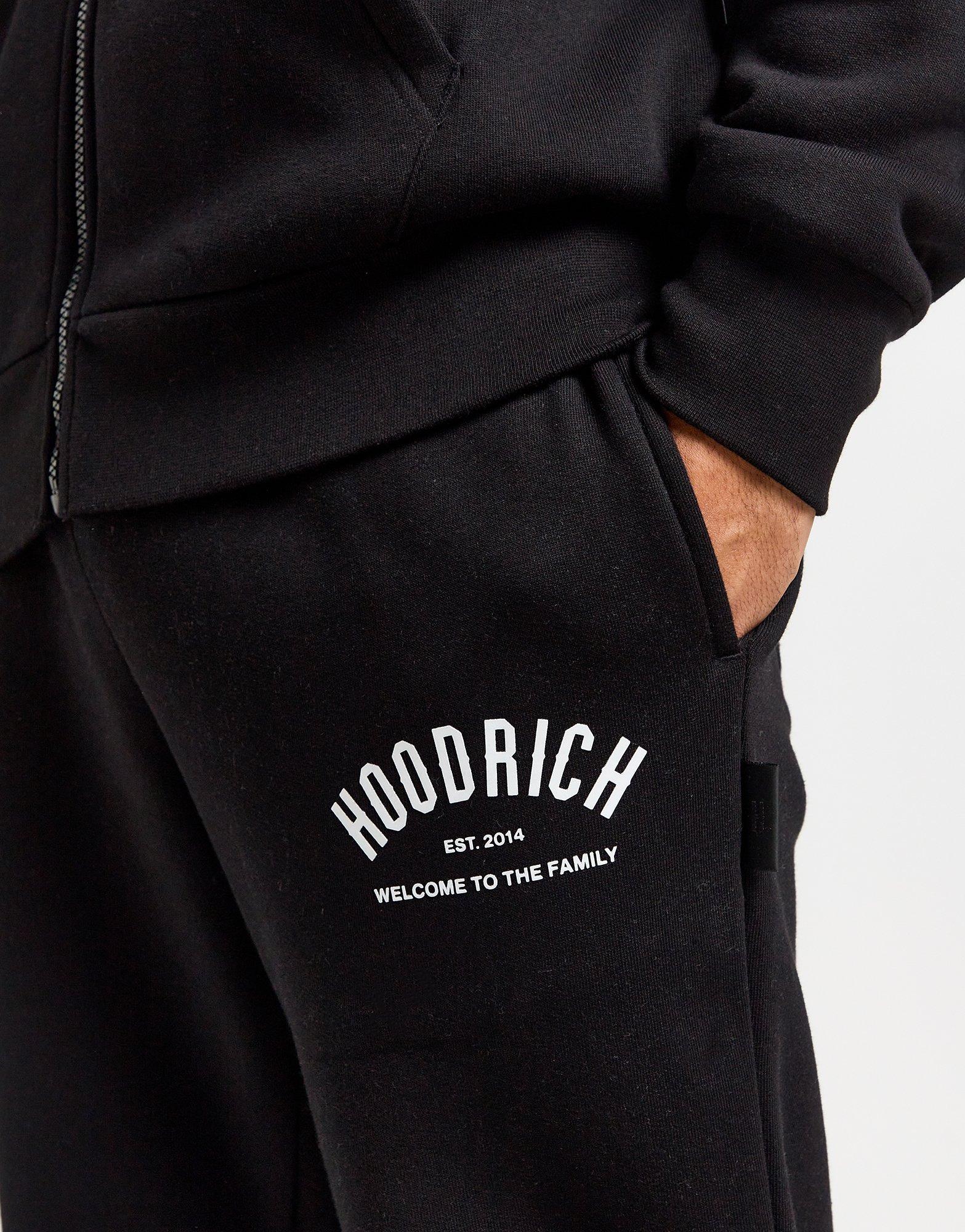 Pantaloni pentru bărbați HOODRICH PANTALONI  VOLCANO JOG BLK HR-0424-0400 Negru