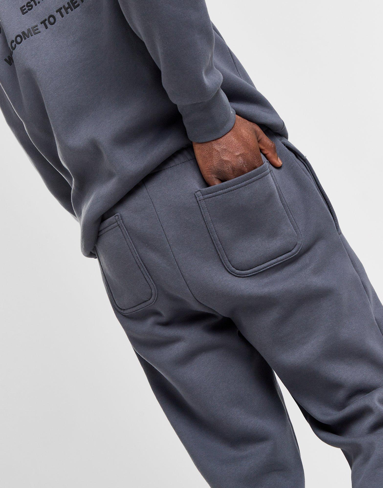 Pánské kalhoty HOODRICH KALHOTY  VOLCANO JOG BLU HR-0424-0404 Modrá