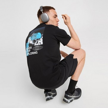 Tricou pentru bărbați THE NORTH FACE TRICOU ENERGY MNT T BK/BLU