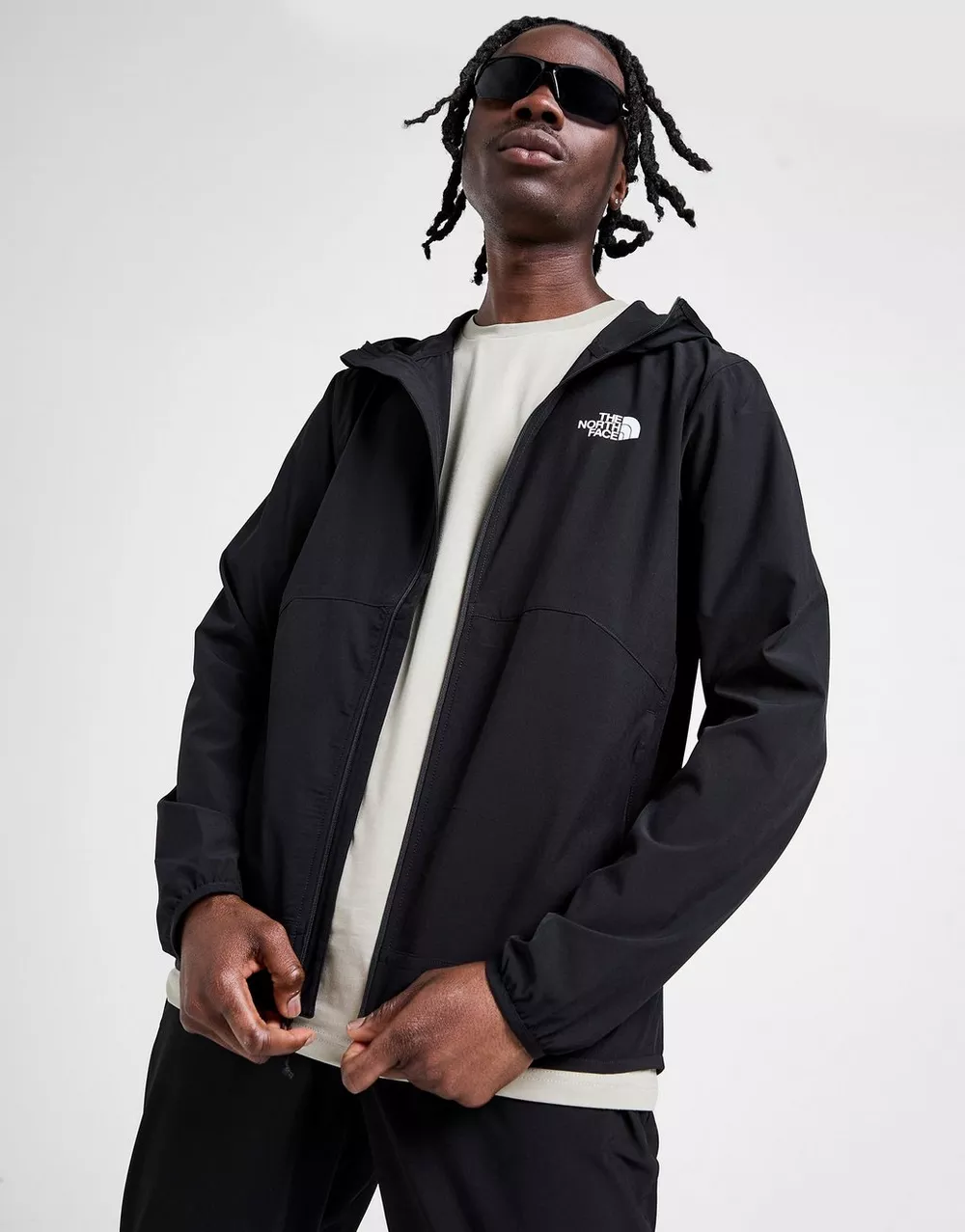 THE NORTH FACE КОФТА НА БЛИСКАВЦІ   З КАПЮШОНОМ M 24/7 W, фото 1 з 5