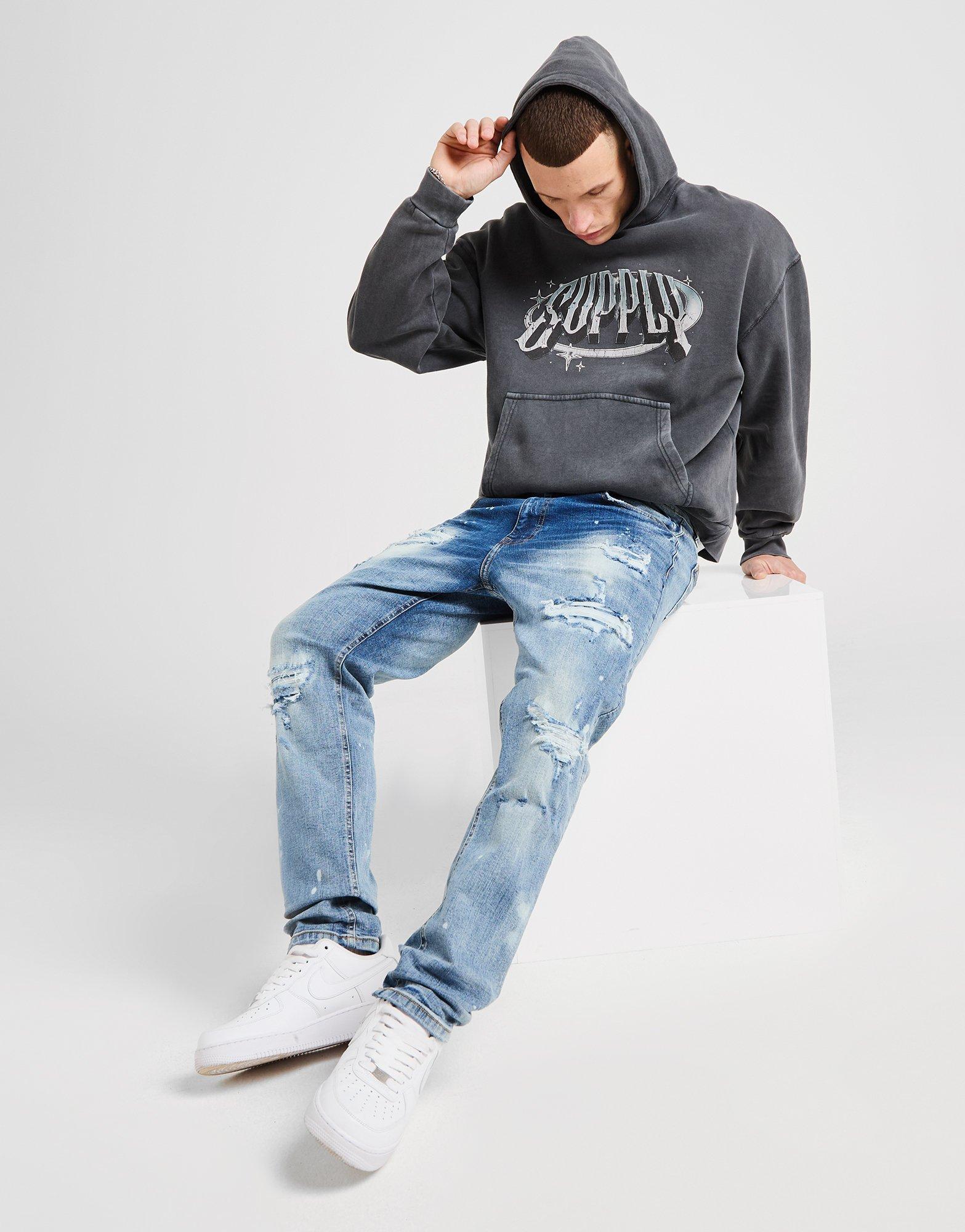 Férfi farmernadrág SUPPLY & DEMAND NADRÁG PLUTO JN SUPTM17404744 Kék