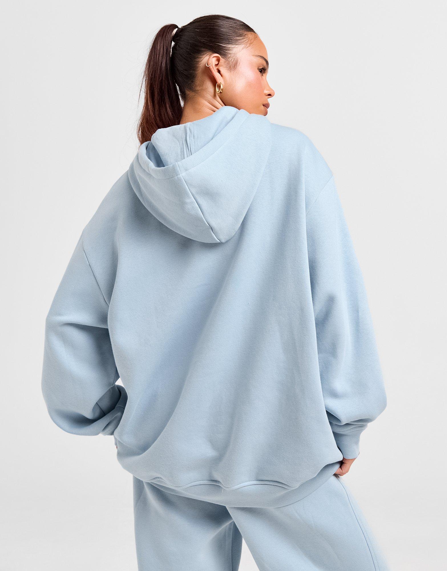 Дамска блуза ADIDAS СУИТЧЪР С КАЧУЛКА OS HOODIE FL JY3939 Син