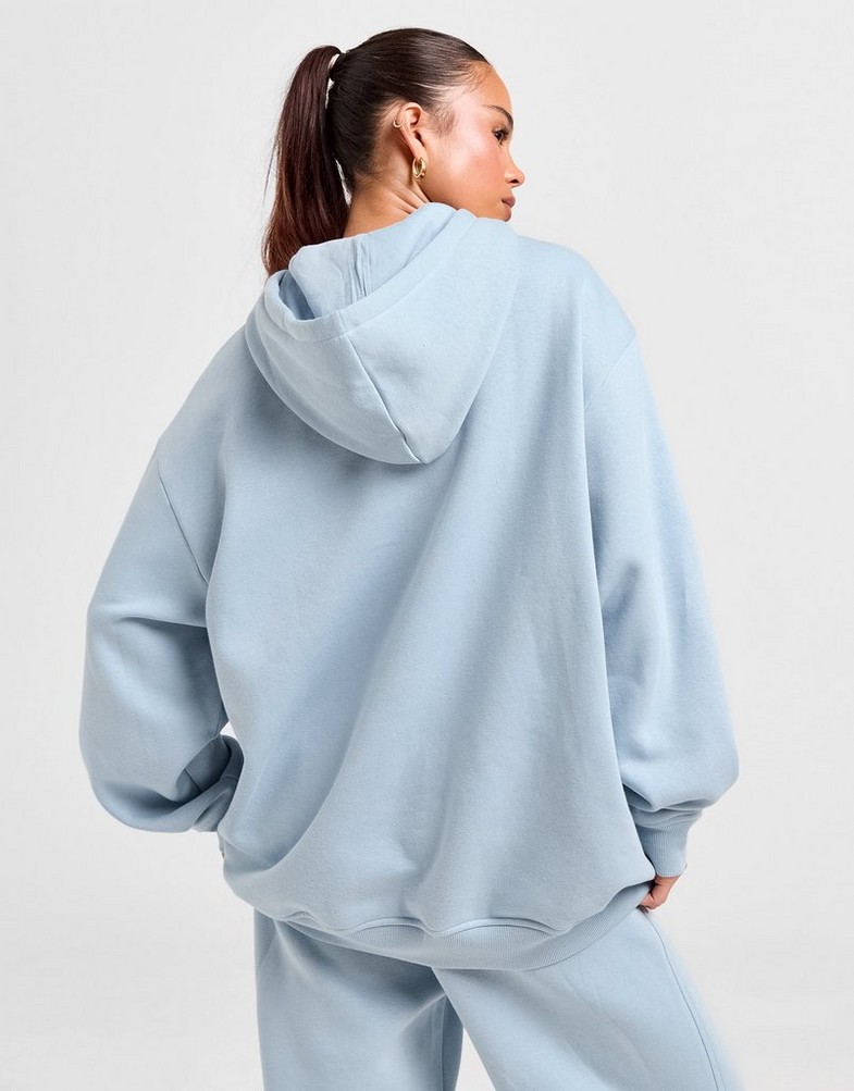 Moteriškas džemperis ADIDAS DŽEMPERIS SU GOBTUVU OS HOODIE FL JY3939 Mėlyna