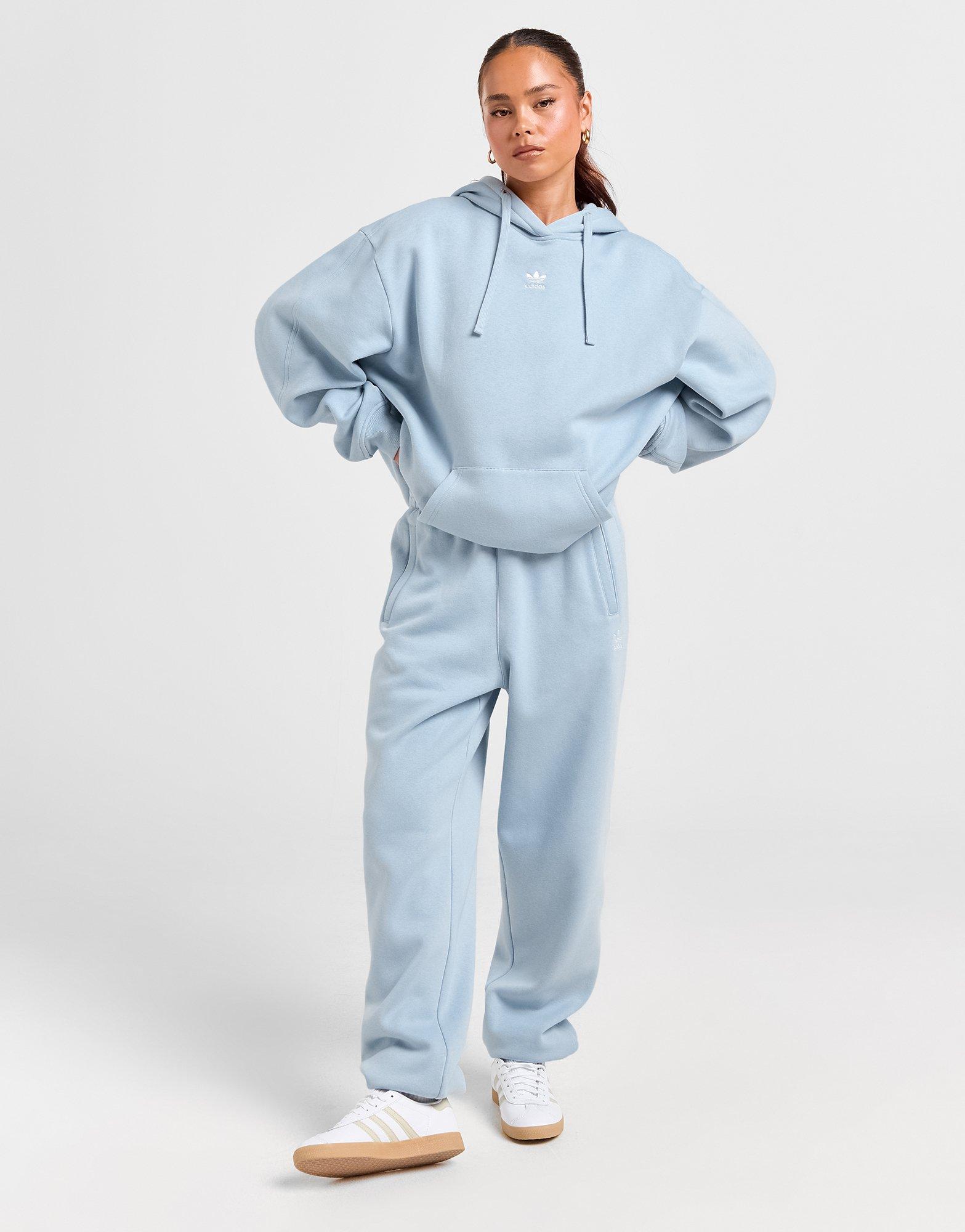 Дамска блуза ADIDAS СУИТЧЪР С КАЧУЛКА OS HOODIE FL JY3939 Син