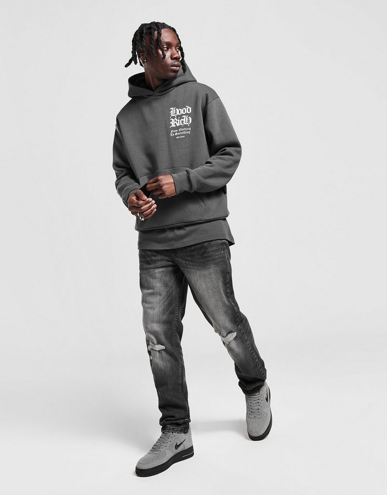 Чоловічі джинси HOODRICH ШТАНИ TREK JEAN BLK HR-0324-0480 Чорний