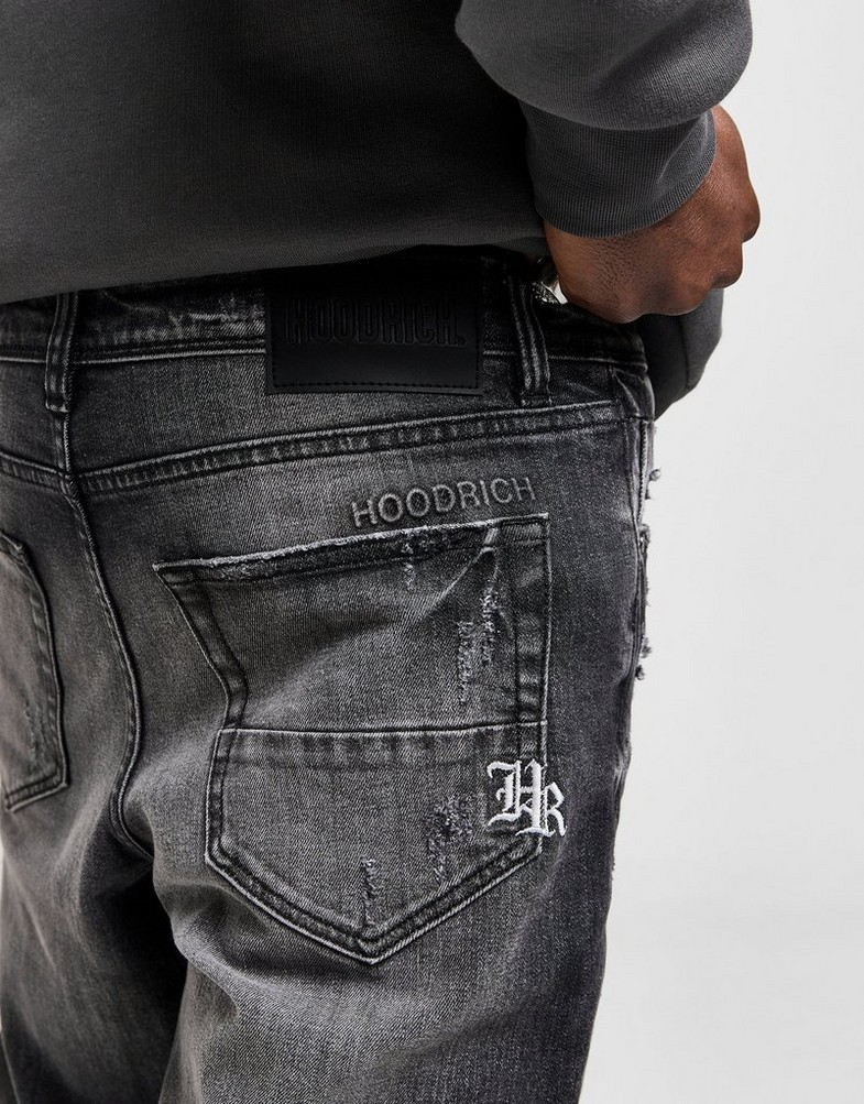 Чоловічі джинси HOODRICH ШТАНИ TREK JEAN BLK HR-0324-0480 Чорний