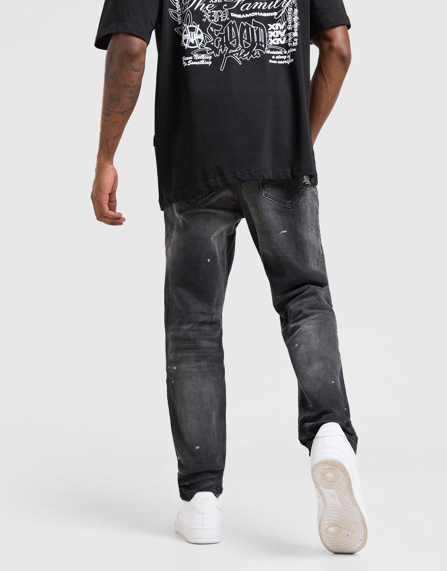 Vyriški džinsai HOODRICH KELNĖS EDGE JEAN BLK HR-0324-0482 Juoda