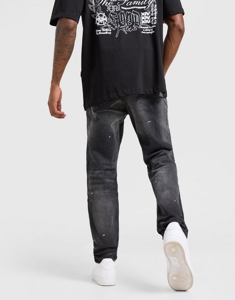 Vyriški džinsai HOODRICH KELNĖS EDGE JEAN BLK HR-0324-0482 Juoda