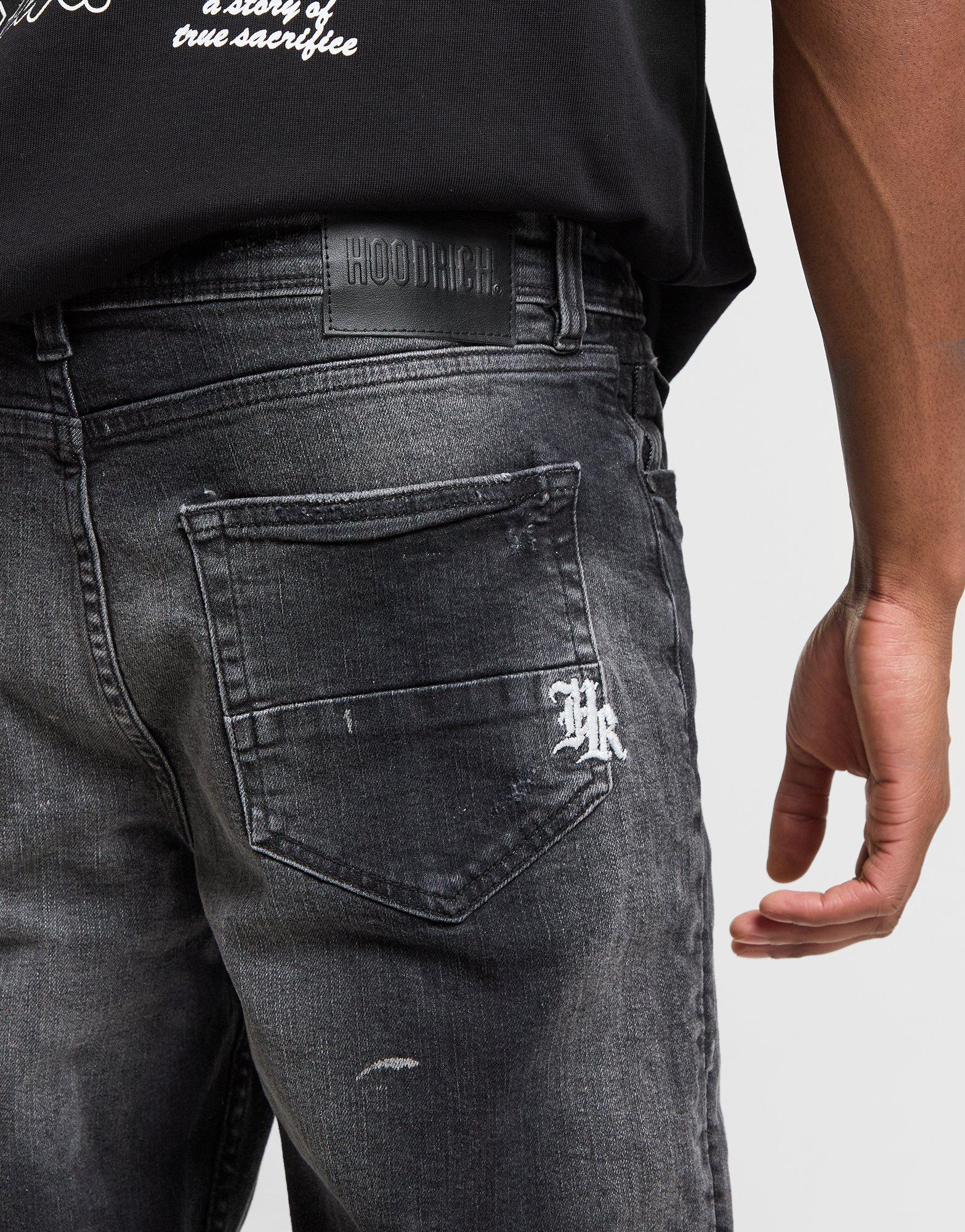 Vyriški džinsai HOODRICH KELNĖS EDGE JEAN BLK HR-0324-0482 Juoda