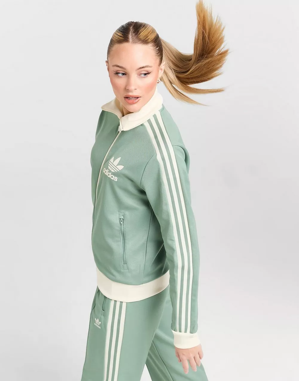 ADIDAS КОФТА НА БЛИСКАВЦІ BECKENBAUER TT, фото 1 з 5
