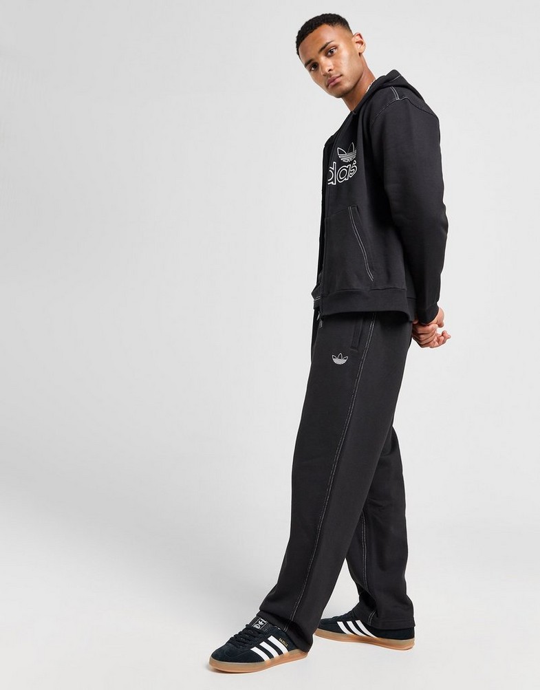 Чоловічі штани ADIDAS ШТАНИ SCRIPT PANT JM3534 Чорний