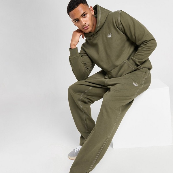 ADIDAS SPODNIE STICH PNT KHAKI