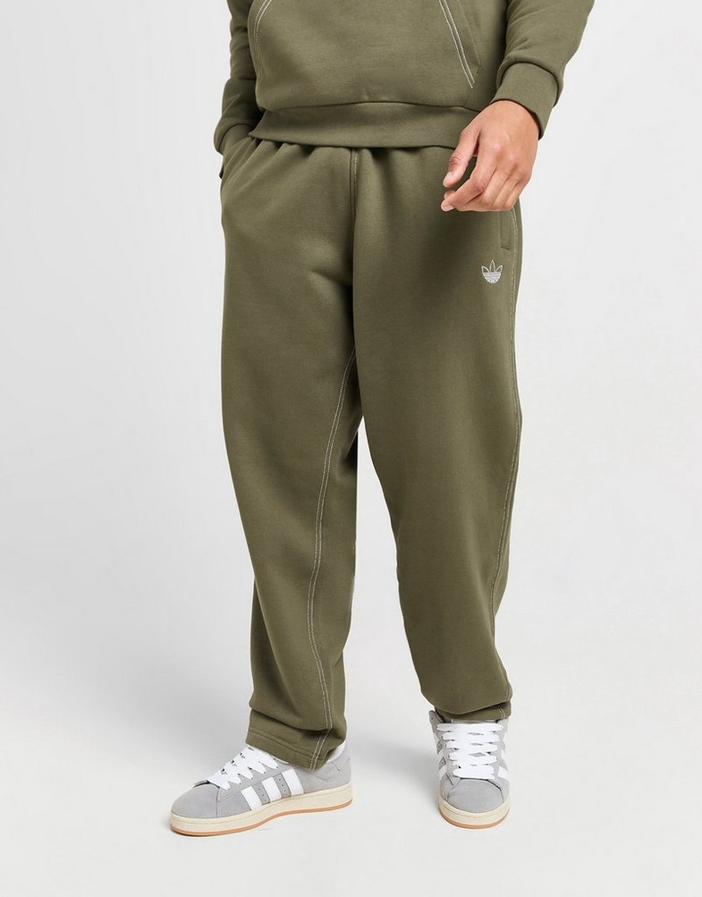 ADIDAS SPODNIE STICH PNT KHAKI JY2077 Khaki