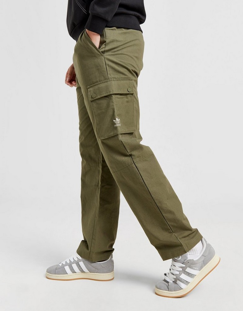 ADIDAS SPODNIE CARGO KHAKI