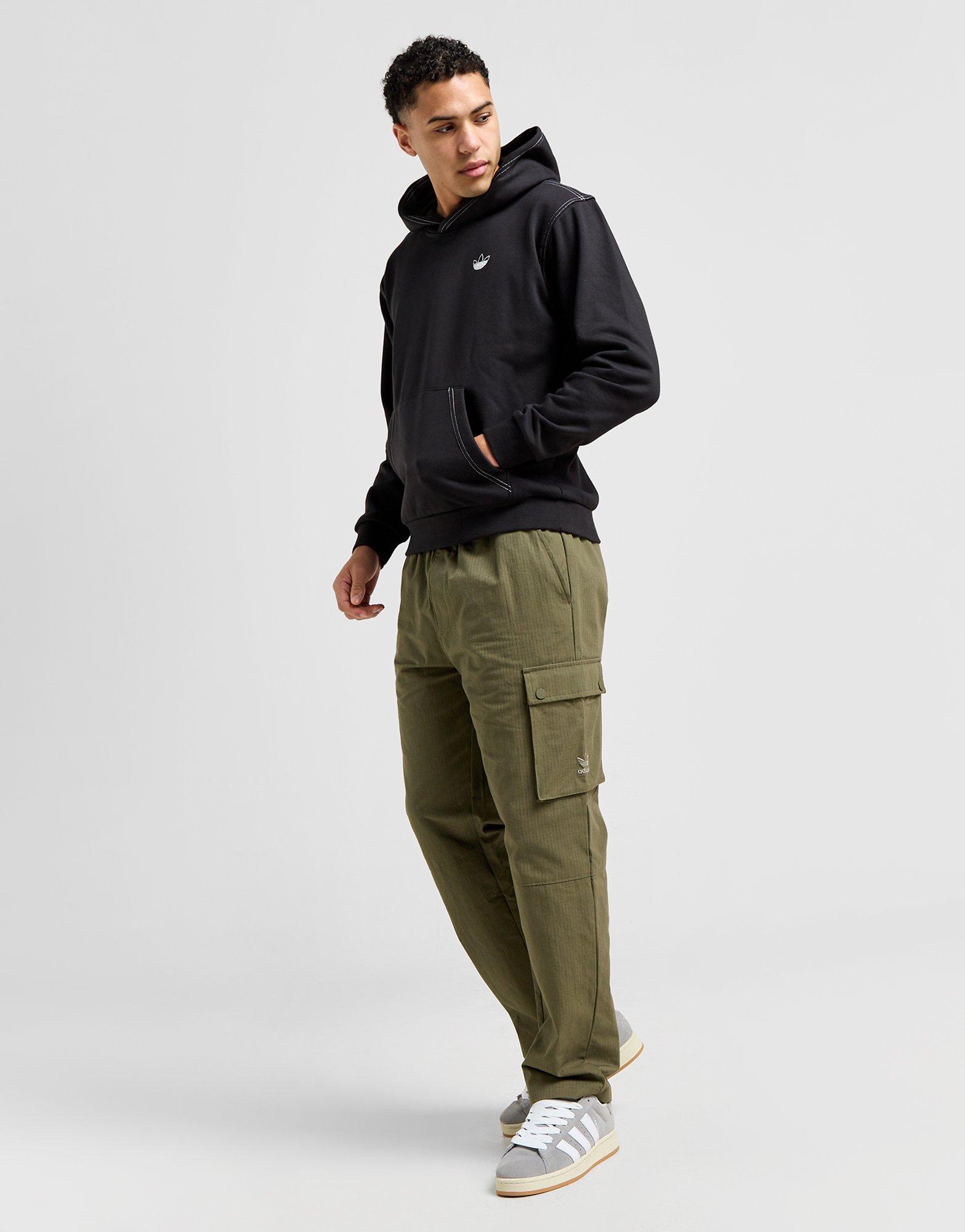 ADIDAS SPODNIE CARGO KHAKI JY2081 Khaki