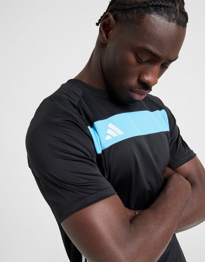 Pánske tričko ADIDAS TRIČKO TIRO25 ESSENTIALS JERSEY MEN JM5802 Tmavě modrá