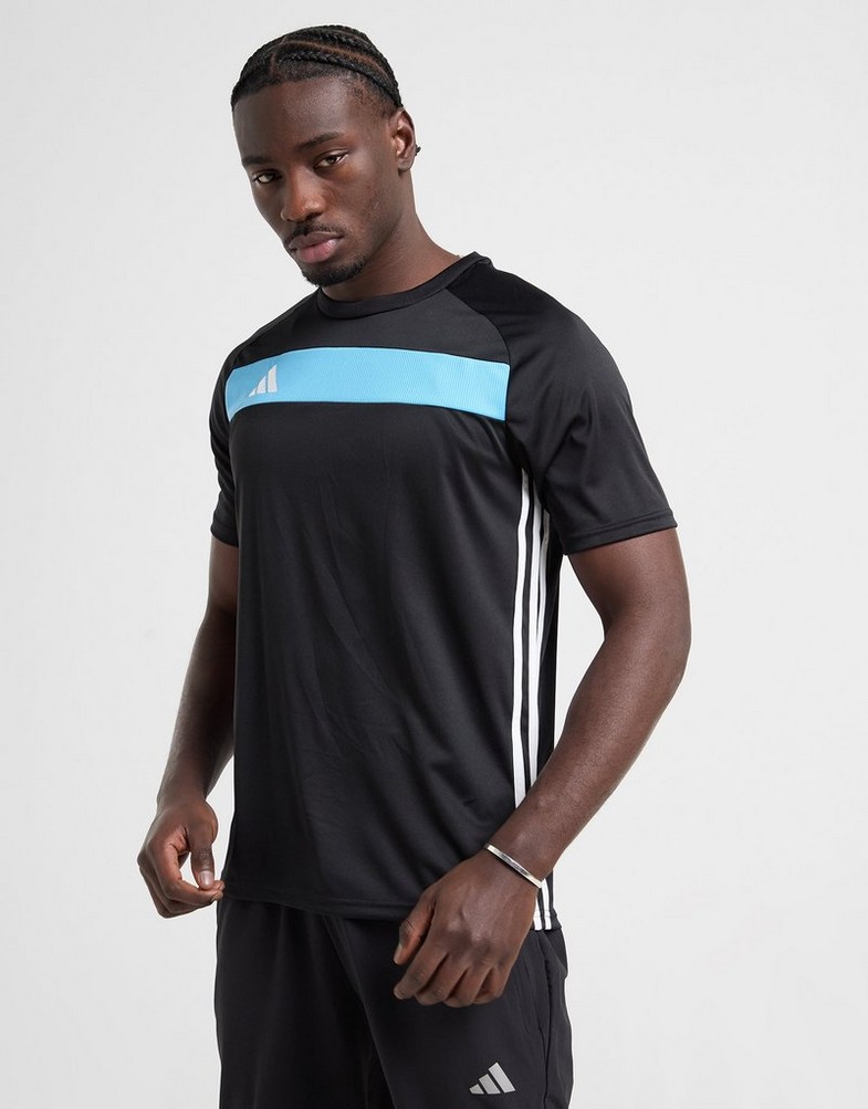 Pánske tričko ADIDAS TRIČKO TIRO25 ESSENTIALS JERSEY MEN JM5802 Tmavě modrá
