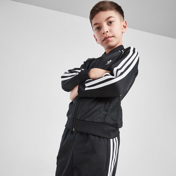 Detská tepláková súprava ADIDAS SÚPRAVA SSTAR SUIT BLK/WHT B