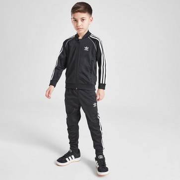 Detská tepláková súprava ADIDAS SÚPRAVA SSTAR SUIT BLK/WHT B