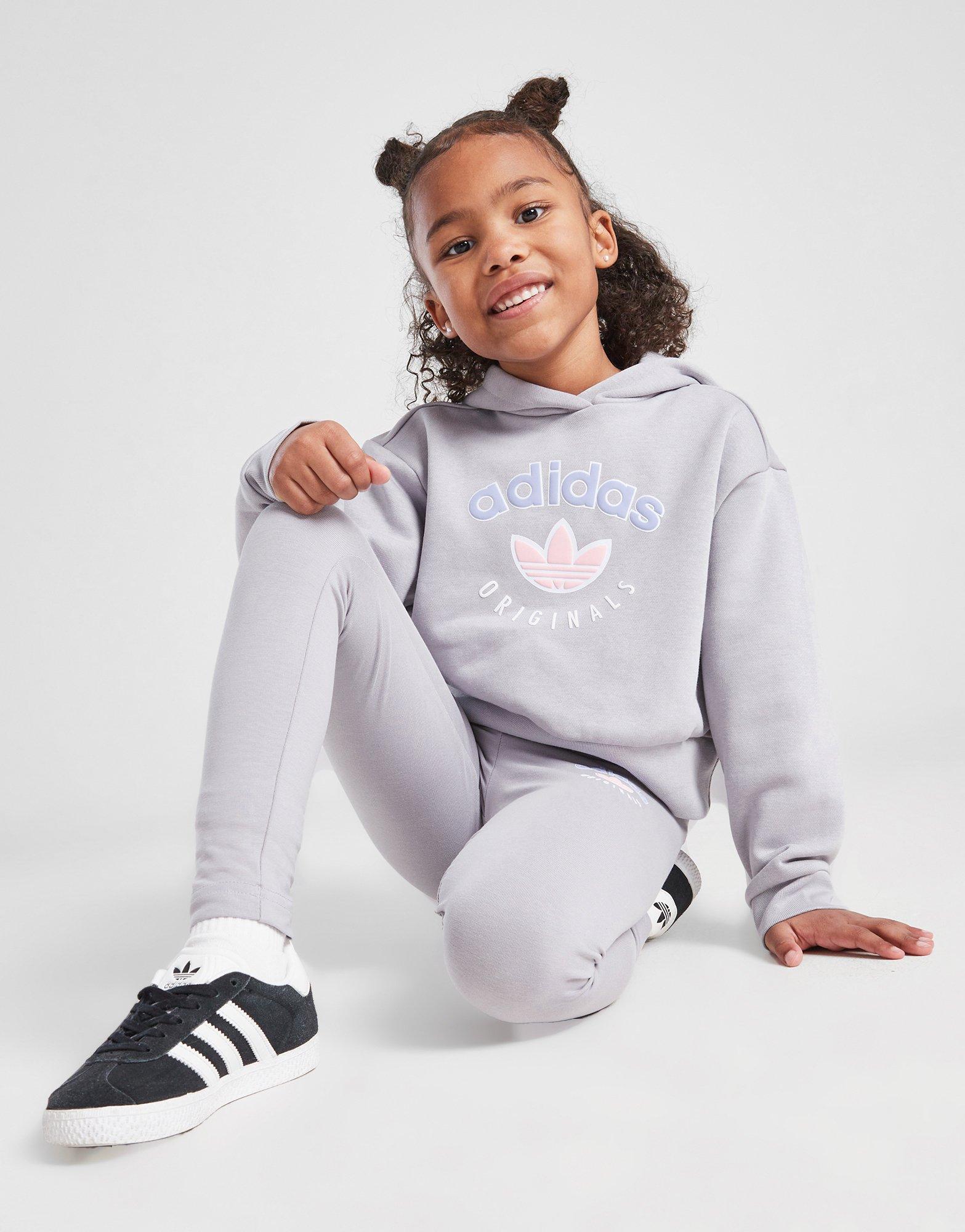 adidas Souprava (G)Var Hd/leg Suit Gry G