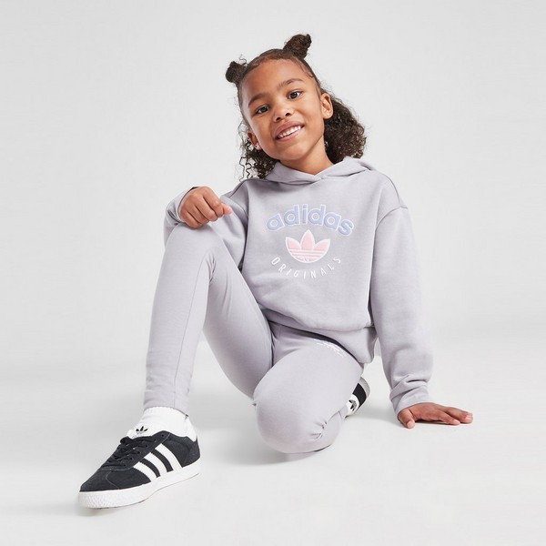ADIDAS KOMPLET BLUZA Z KAPTUREM&LEGGINGS G