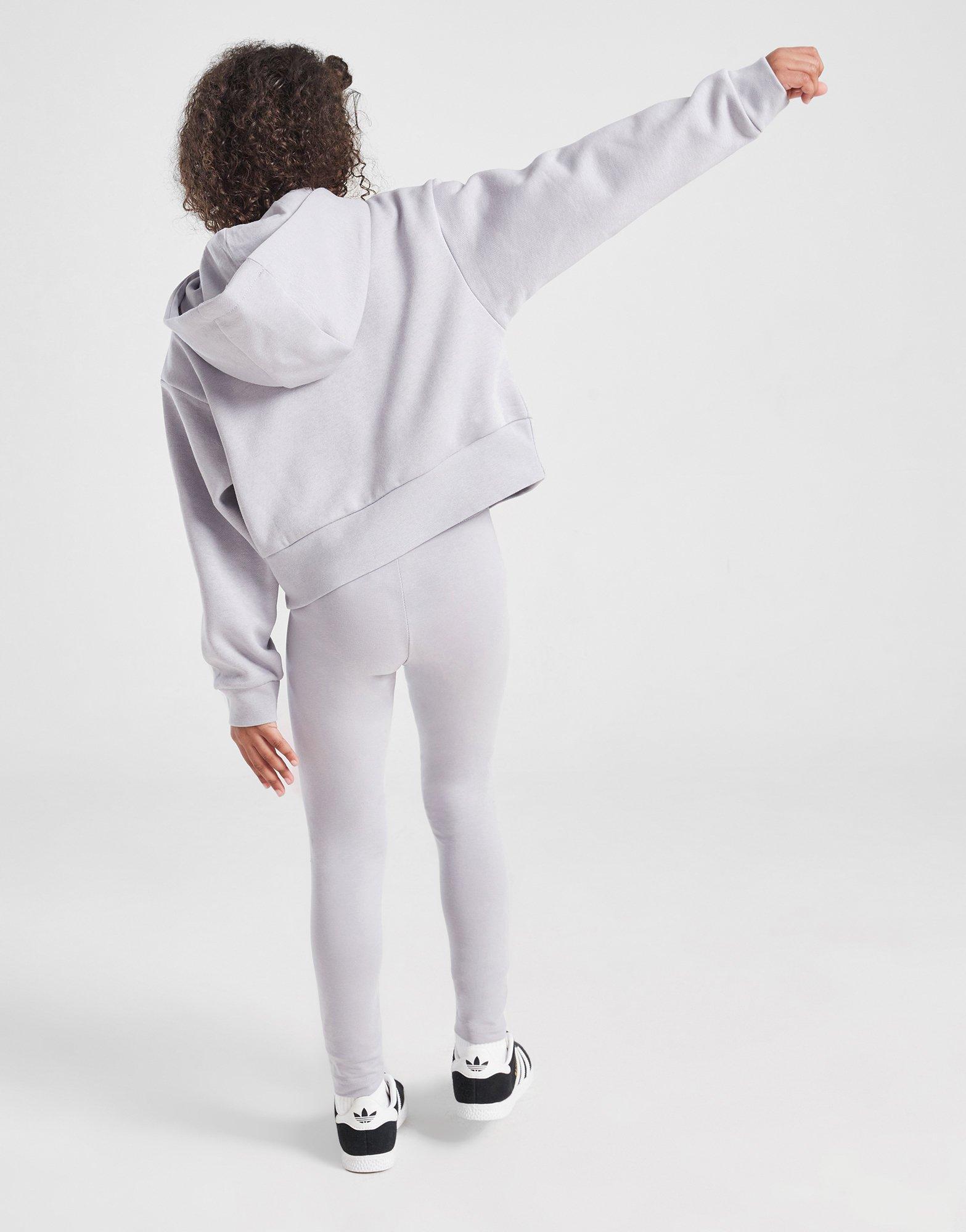 Detská tepláková súprava ADIDAS SÚPRAVA (G)VAR HD/LEG SUIT GRY G JN2052 Sivá