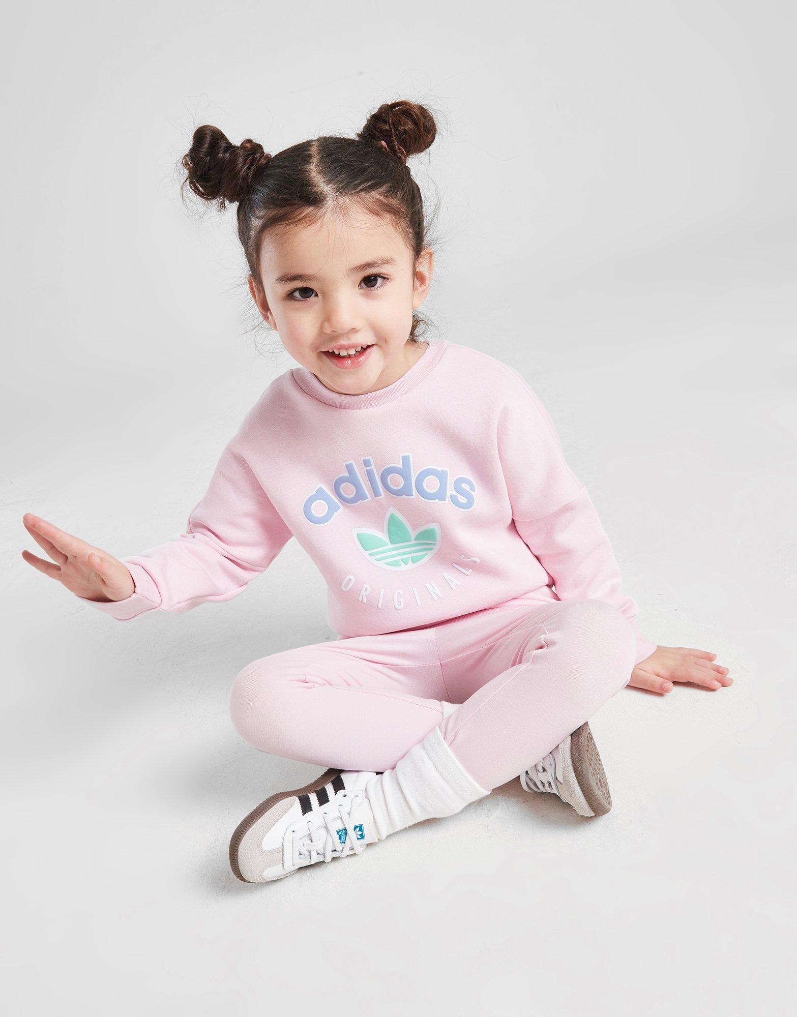 adidas Souprava (G)Var Hd/leg Suit Pnk G