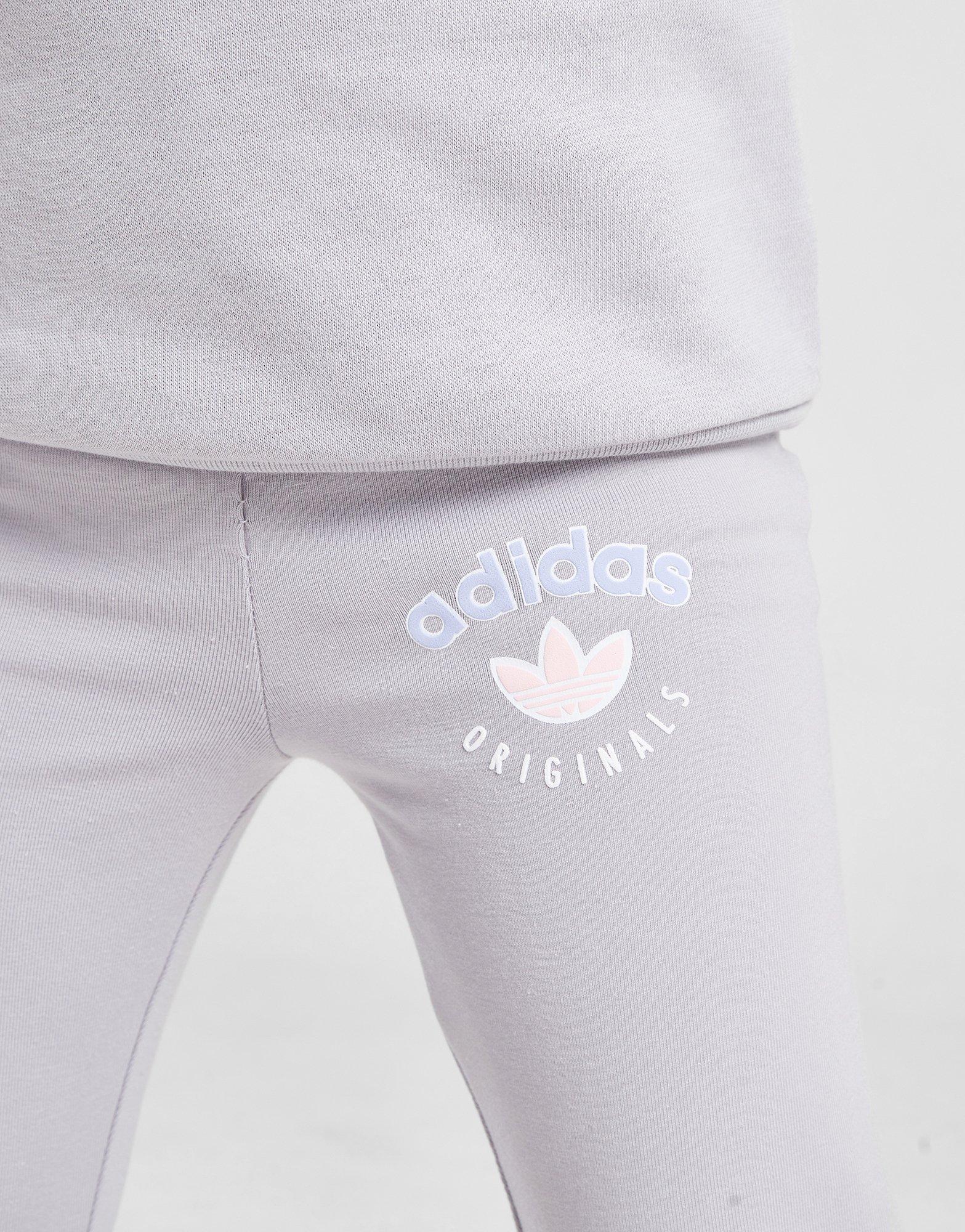 Gyerek melegítőszett ADIDAS SZETT (G)VAR HD/LEG SUIT GRY G JL6965 Szürke