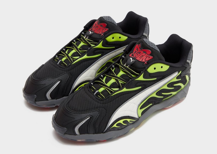 Adidași pentru bărbați PUMA X A$AP ROCKY INHALE MESH 40245901 Negru